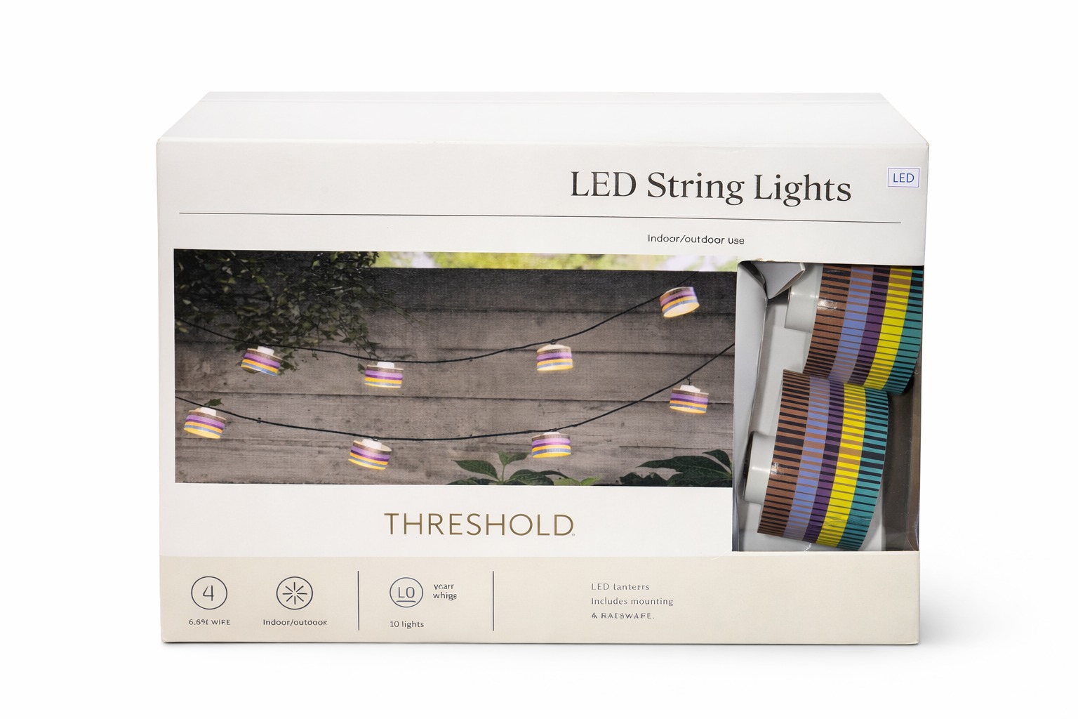 COD 0013 -  LUCES EXTERIOR COLORES