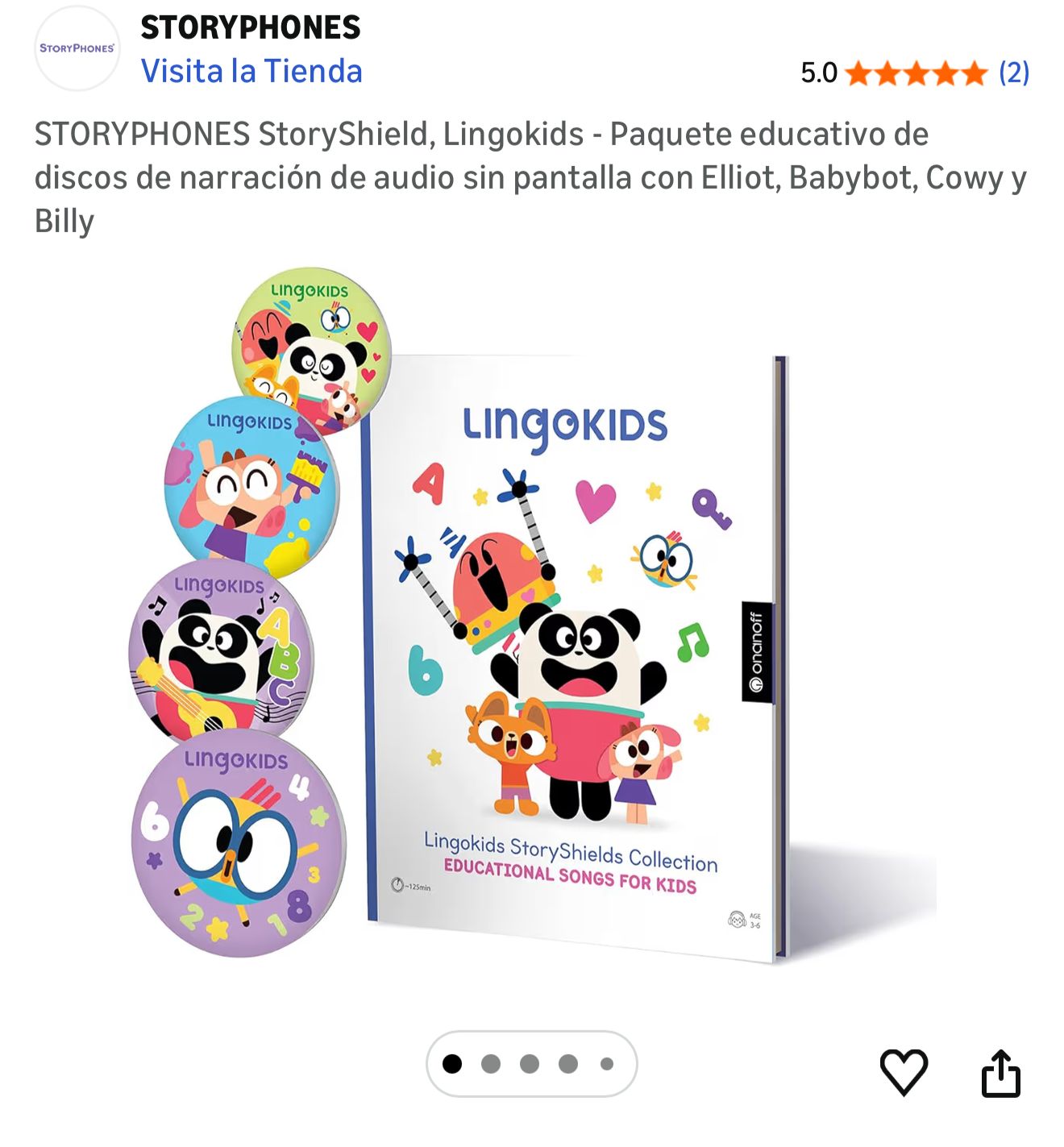 COD 0062 -  PAQUETE EDUCATIVO DISCOS DE NARRACIÓN DISNEY