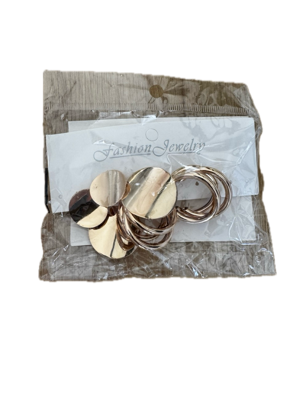 COD 0163 -  ARETES FASHION JEWELRY SHEIN