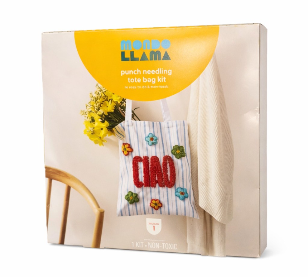 COD 0176 -  KIT  DE COSTURA  BOLSO DE MANO PERSONALIZADO MONDO LLAMA