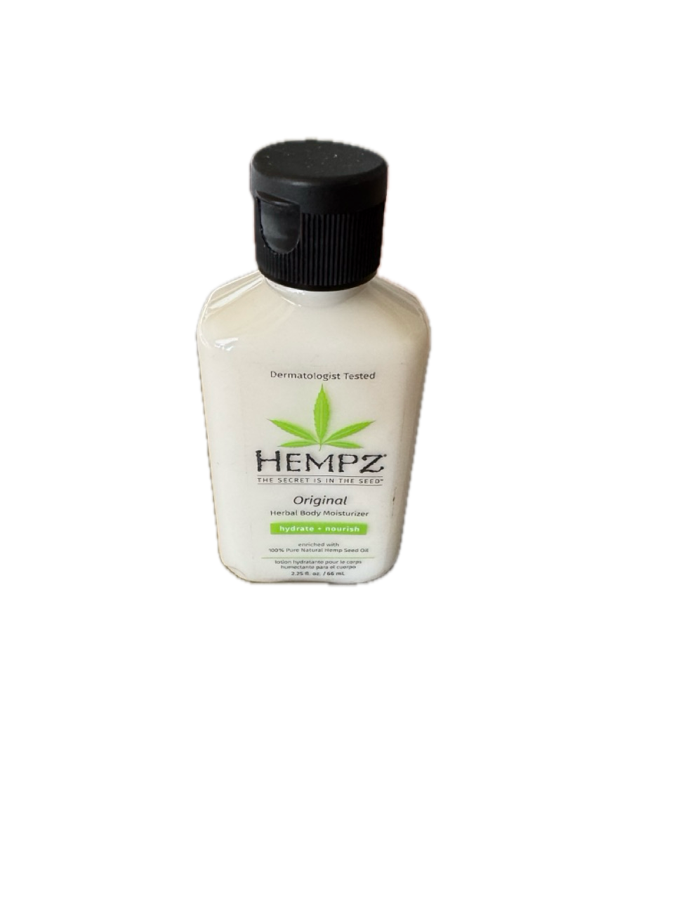 COD 0189 -  CREMA HUMECTANTE PARA EL CUERPO HEMPZ