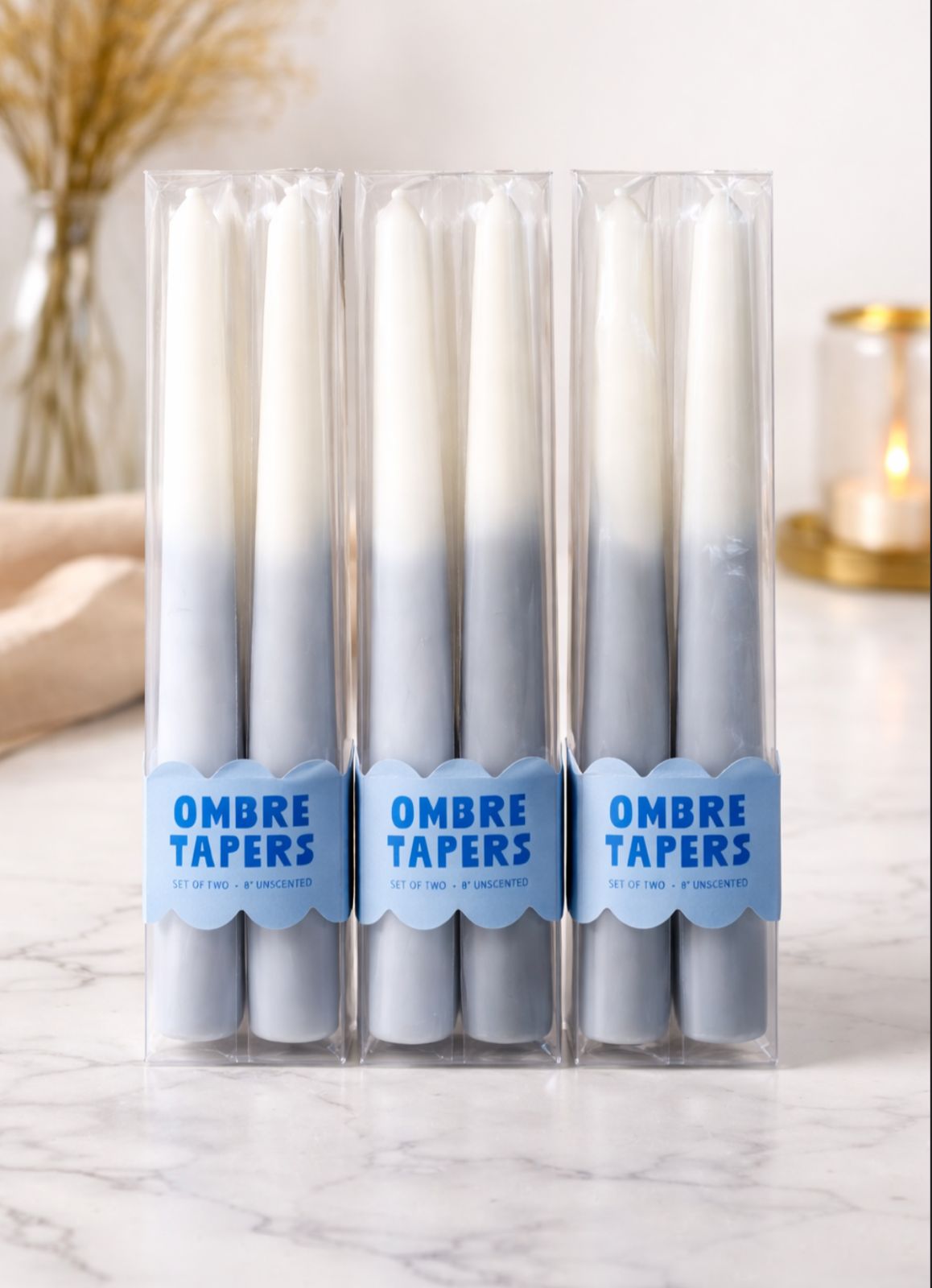 COD 0208 -  PAQUETE DE 2 CANDELAS