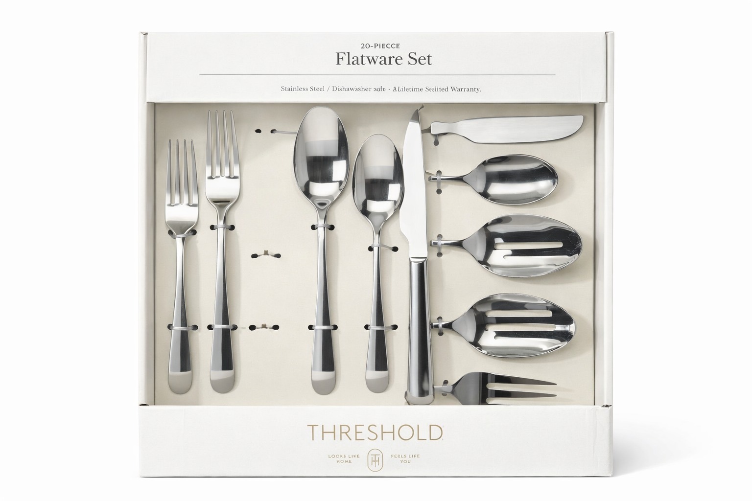 COD 0308 - SET DE CUCHARAS ACERO INOXIDABLE