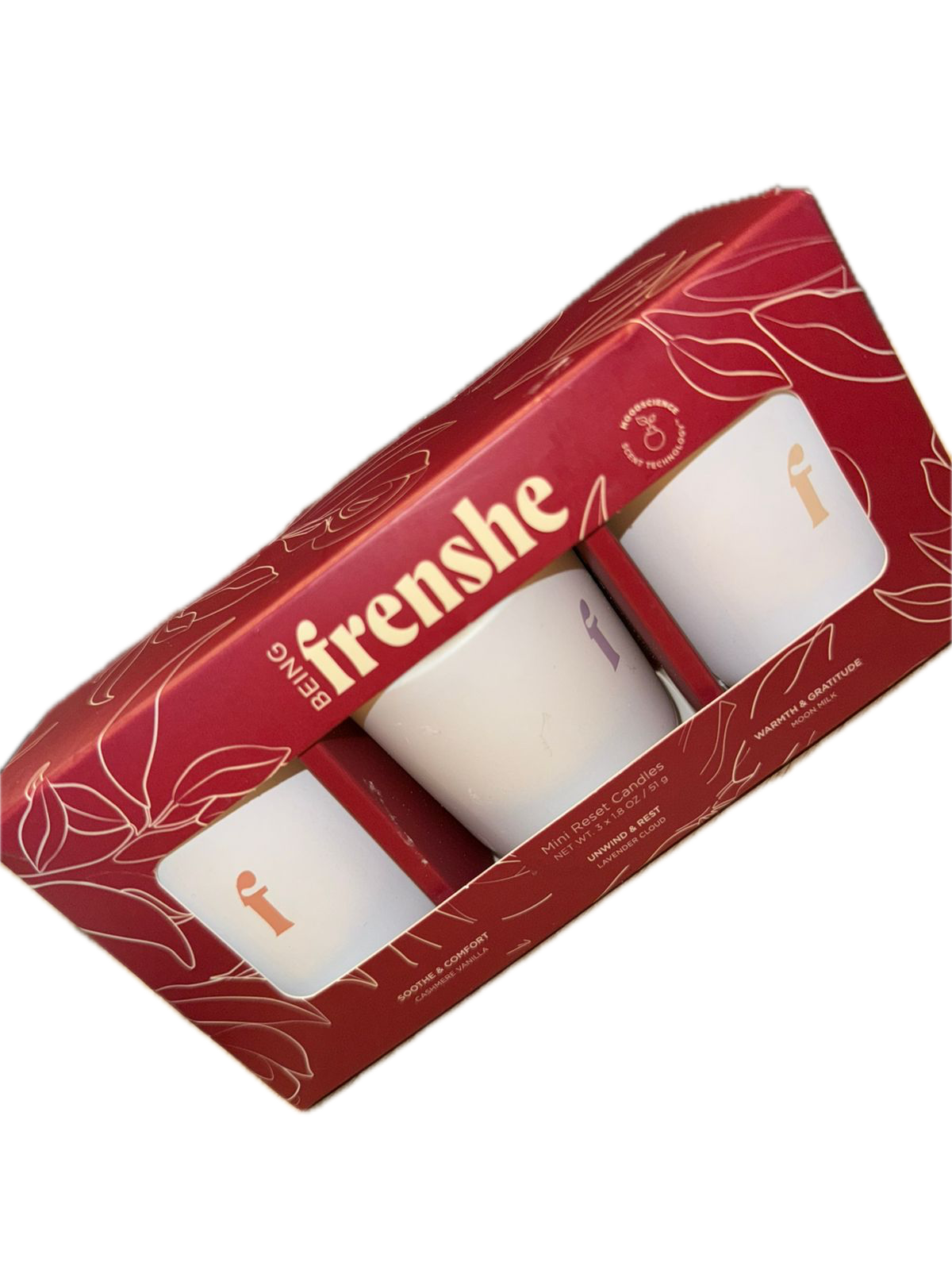 COD 0345 - MINI SET DE 3 CANDELAS FRENSHE