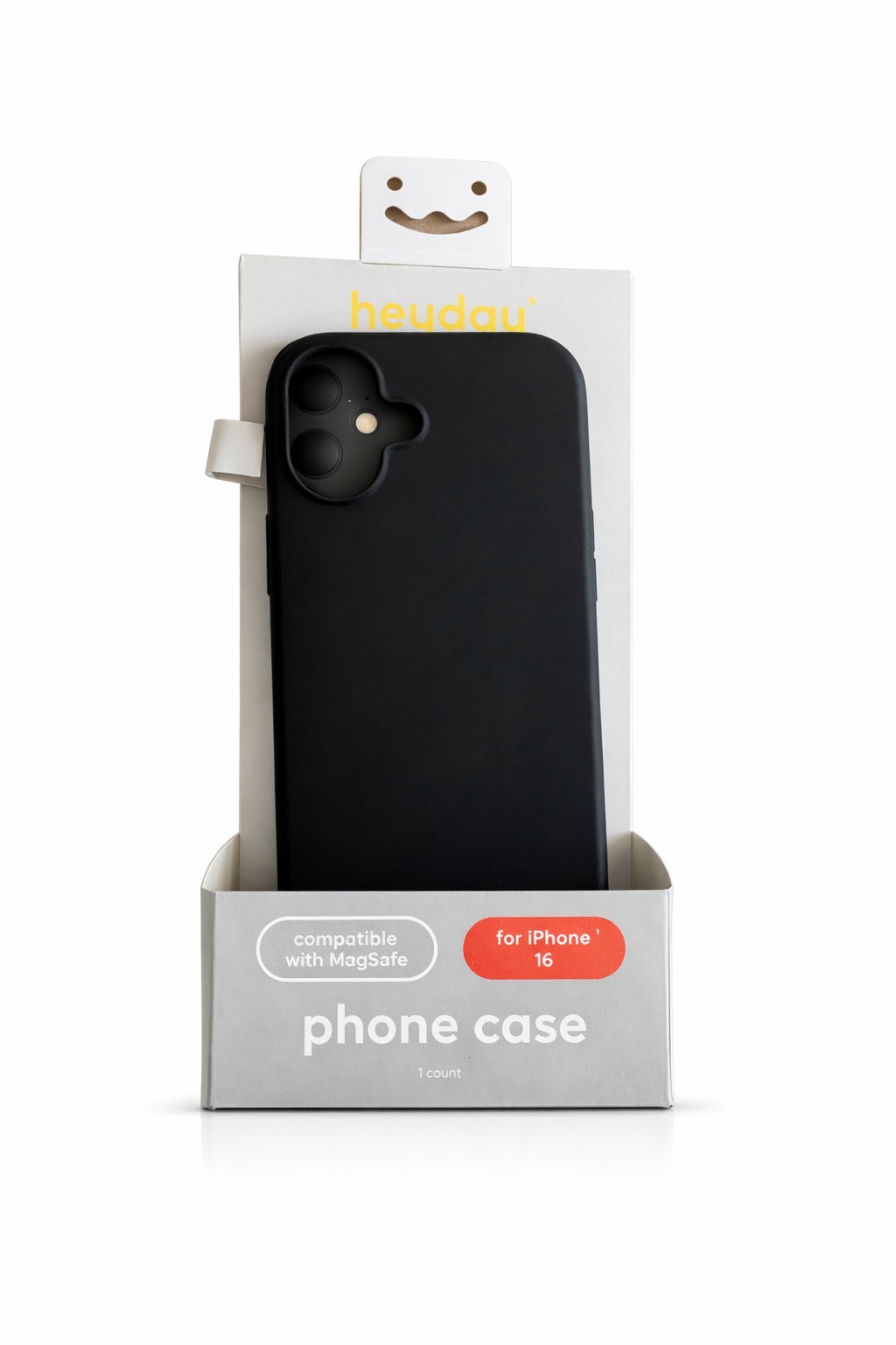 COD 0361 - CASE IPHONE 16 NEGRO - HEYDAY