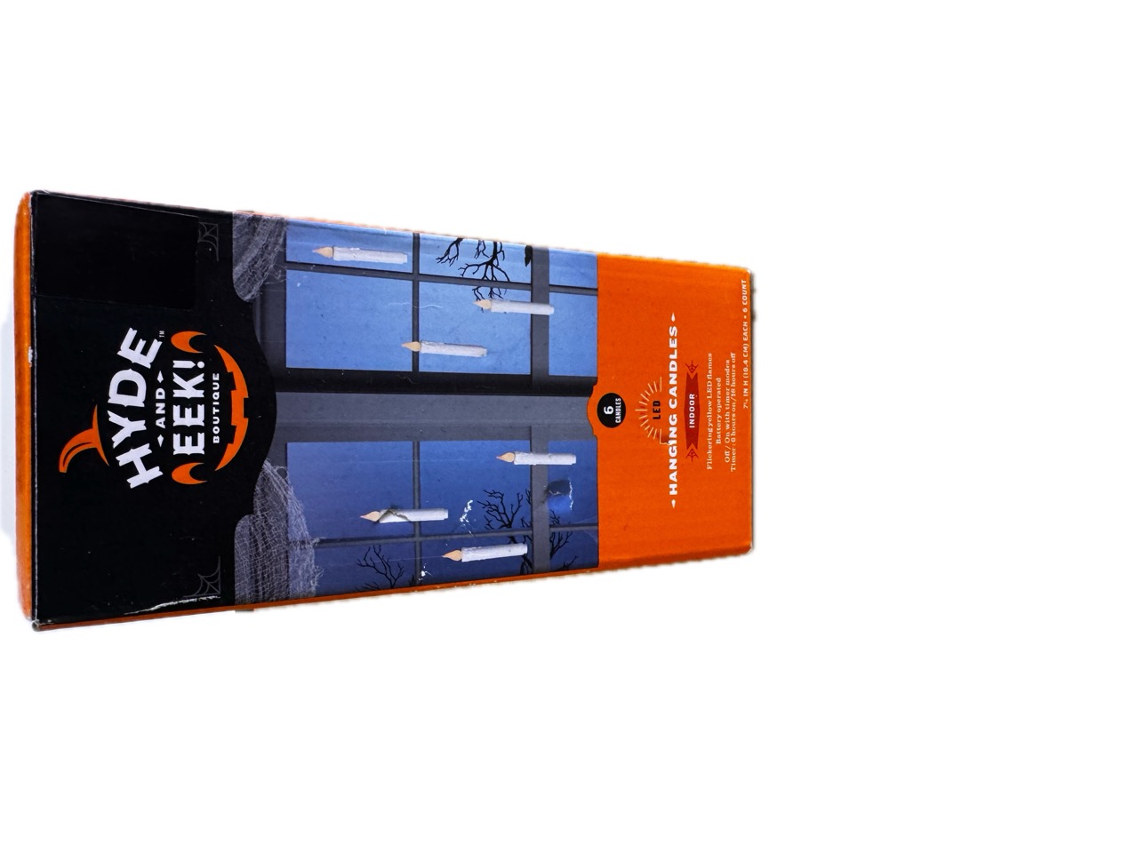 COD 0434 - JUEGO DE LUCES DE CANDELAS INTERIOR HALLOWEEN