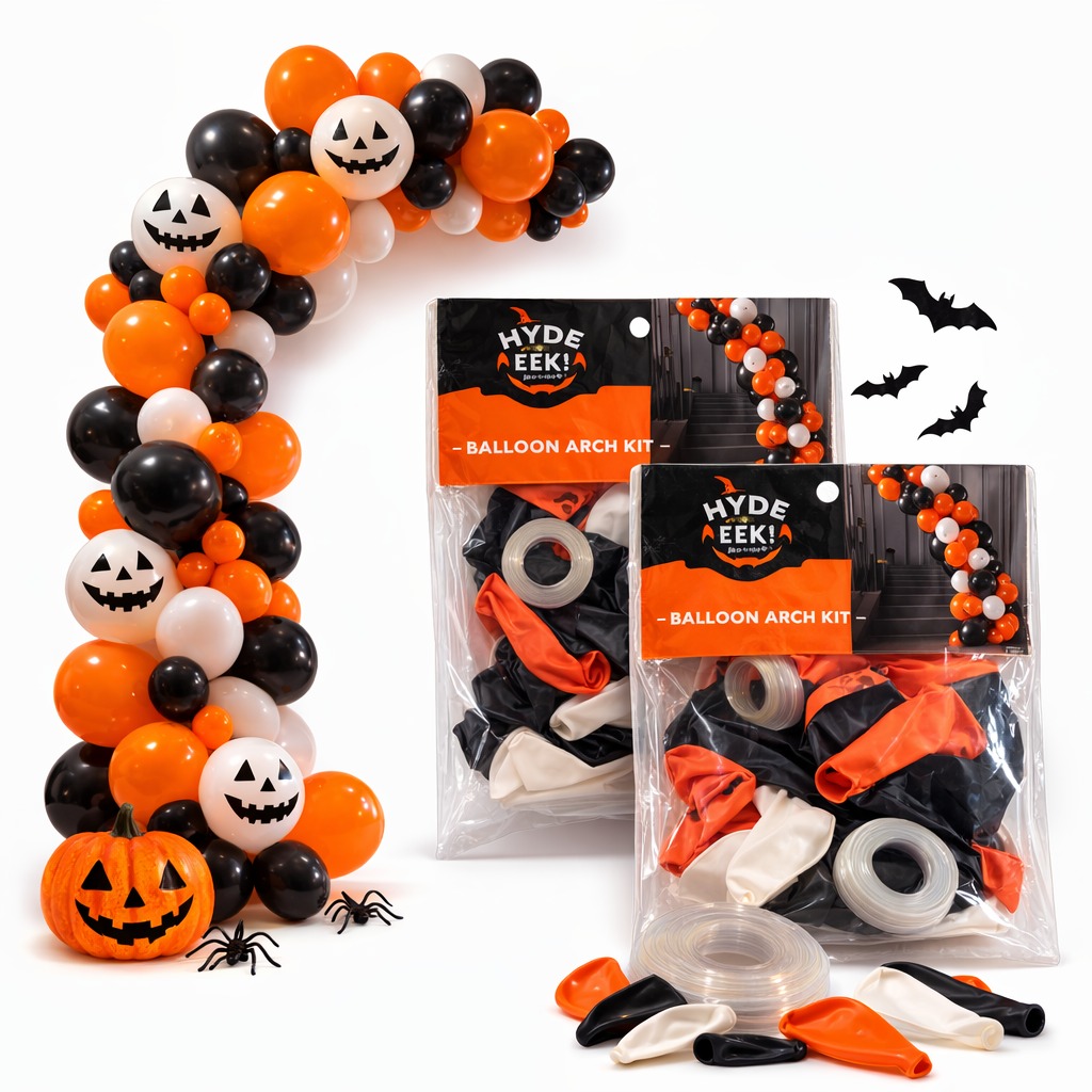 COD 0438 - PAQUETES DE ARCOS DE BOMBAS HALLOWEEN