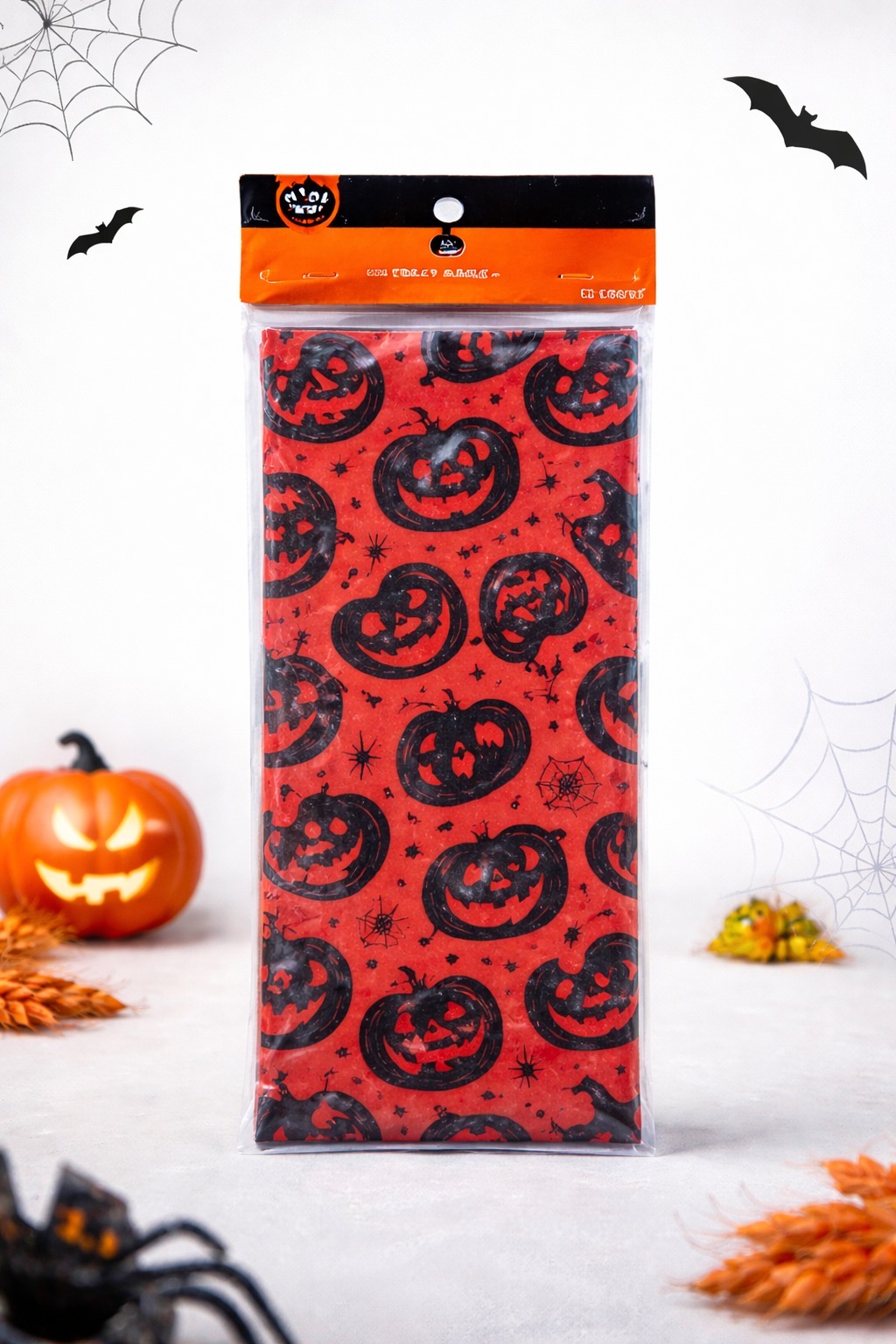 COD 0445 - PAQUETE DE 12 BOLSAS PARA PEDIR CONFITES HALLOWEEN