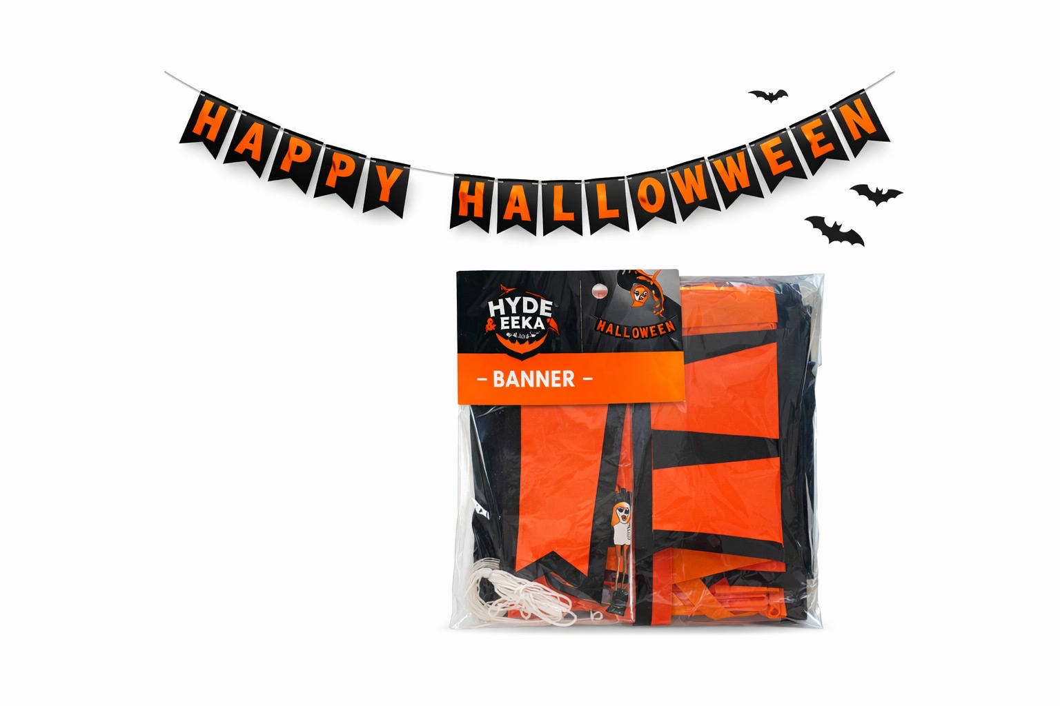 COD 0447 - BANNER HAPPY HALLOWEEN