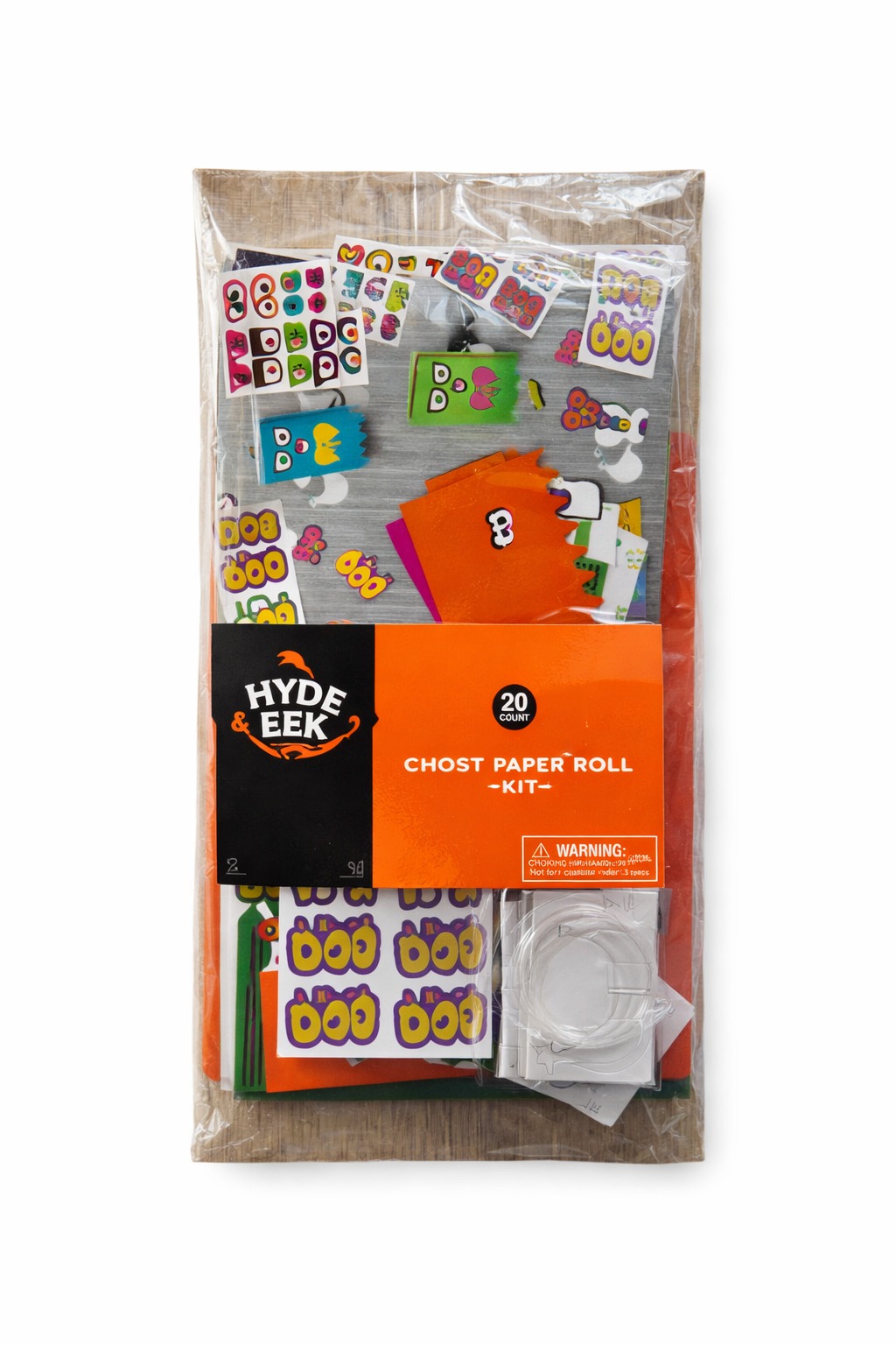 COD 0454 - GUIRNALDA DE FANTASMA HALLOWEEN