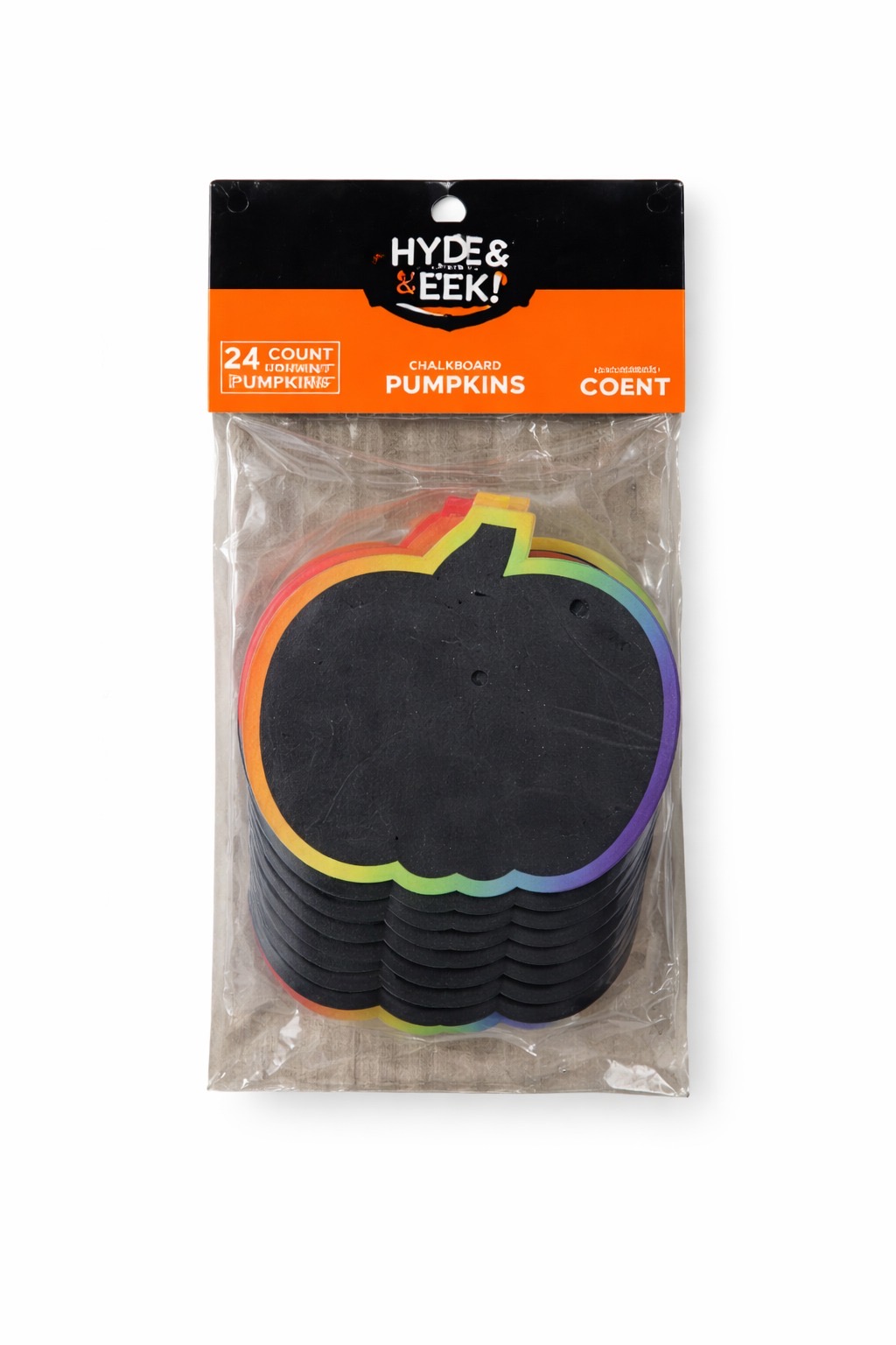 COD 0455 - SET DE 24 PIEZAS DE CALABAZAS HALLOWEEN