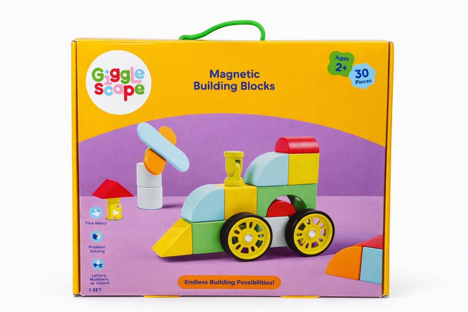COD 0500- CUBOS MAGNETICOS DE CONSTRUCCION GIGGLE SCAPE
