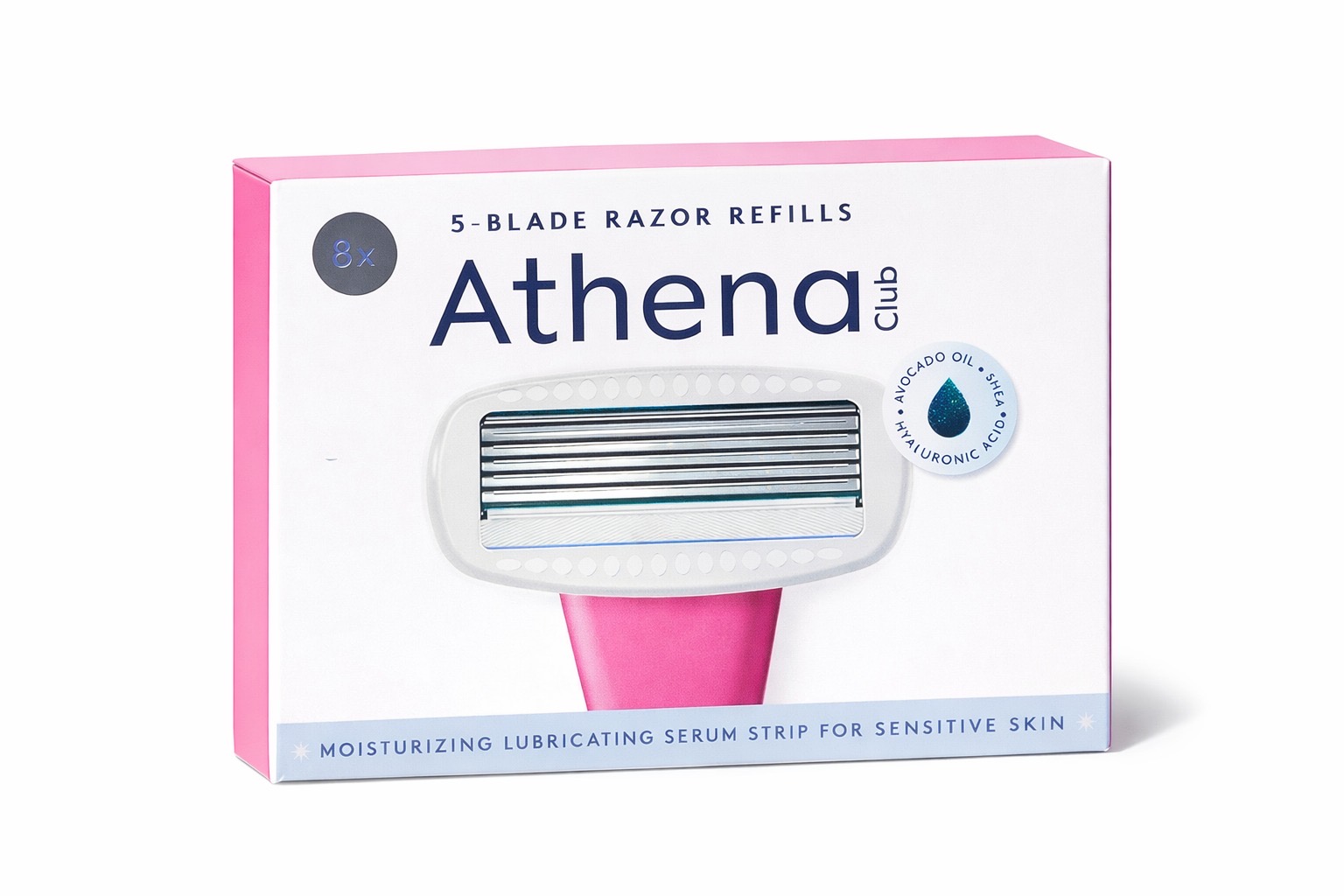 COD 0532- 5 PACK REPUESTOS PARA PRESTOBARBA ATHENA