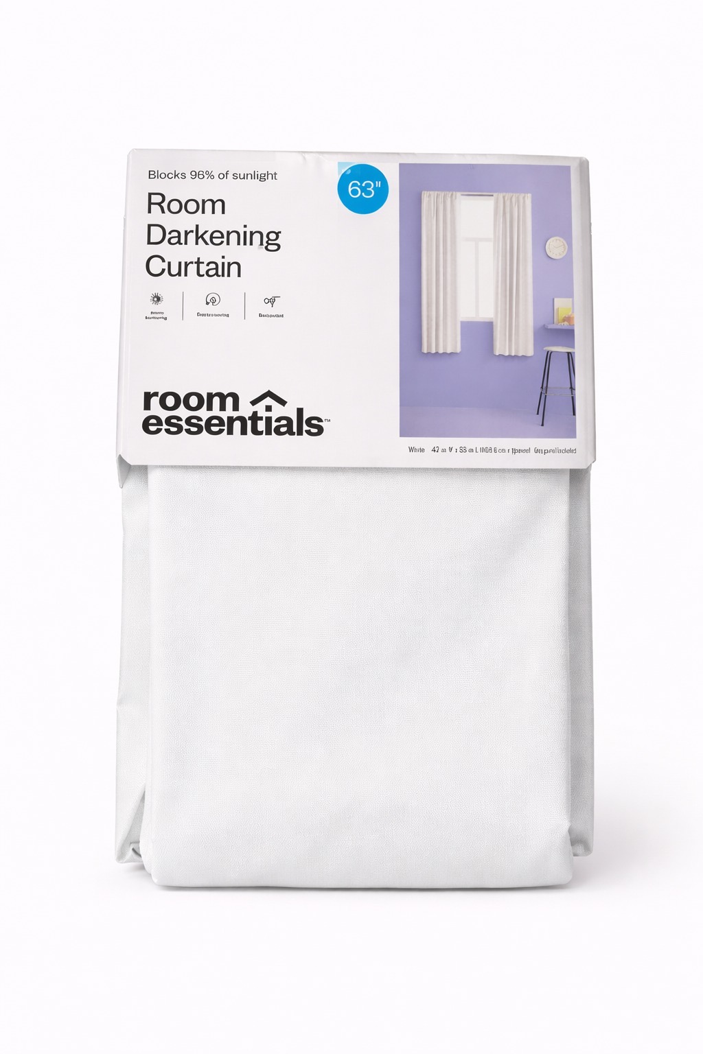 COD 0579- CORTINA DE VENTANA ROOM ESSENTIAL