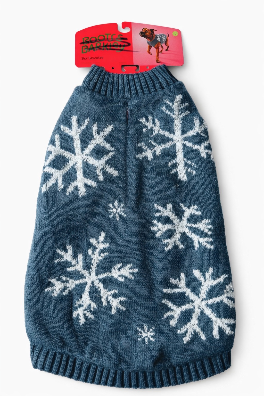 COD 0662- SWEATER PARA MASCOTA TALLA L NAVIDENO