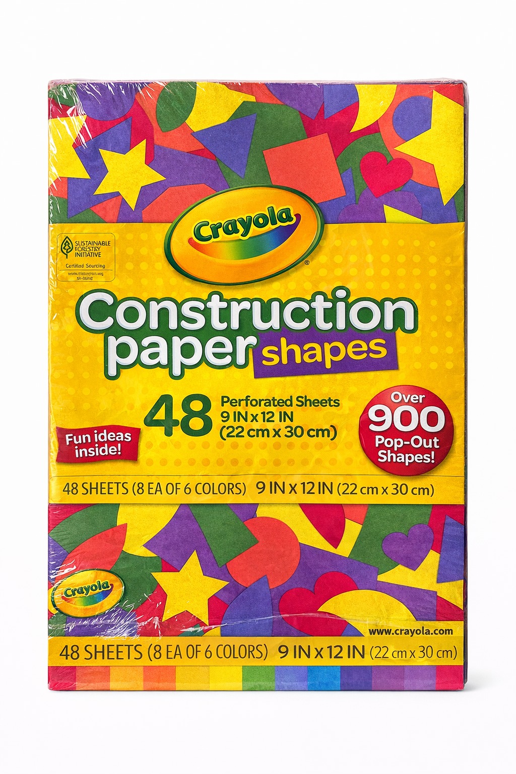 COD 0672- PAPEL CONSTRUCCION DE FIGURAS - CRAYOLA