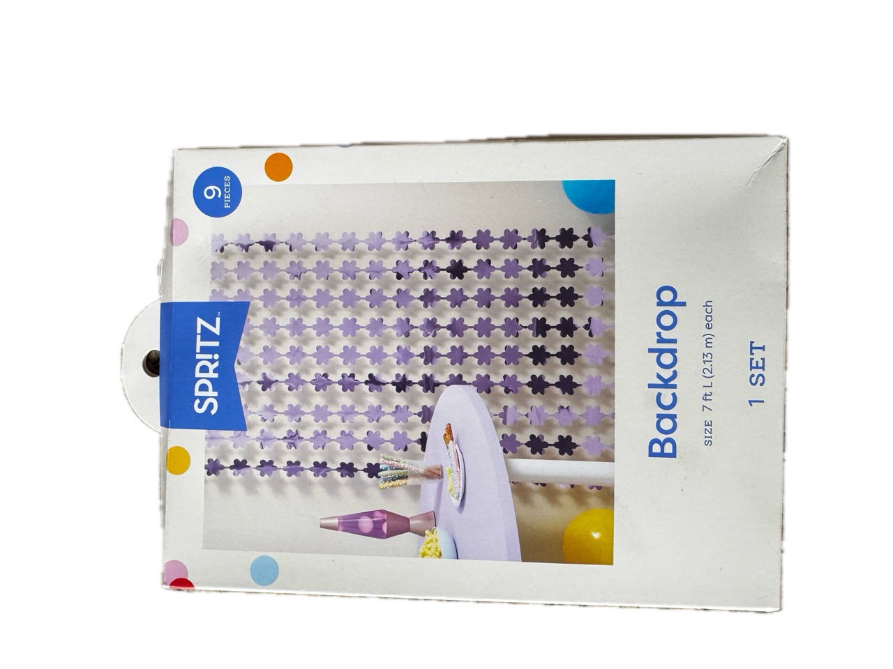 COD 0674- CORTINA MORADA PARA FIESTA