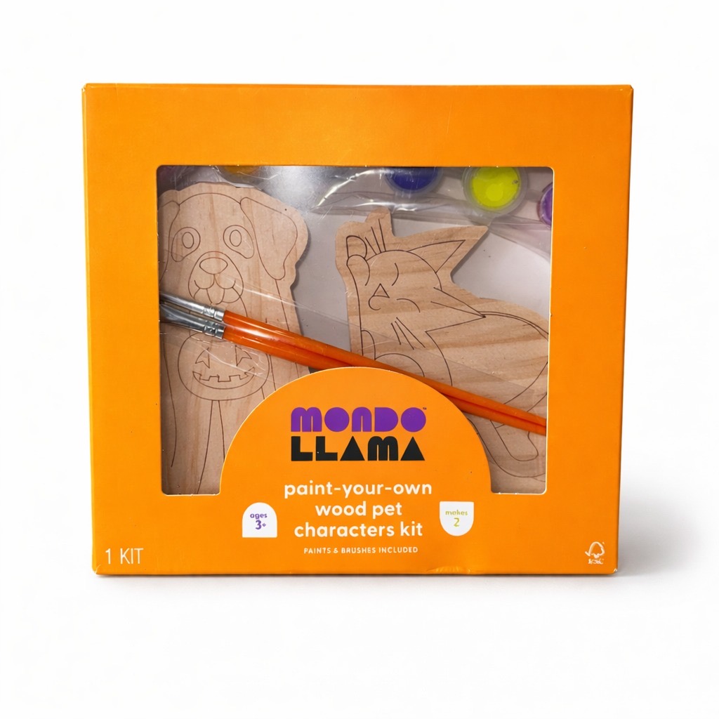 COD 0675- MONDO LLAMA PINTA TU PROPIA MASCOTA