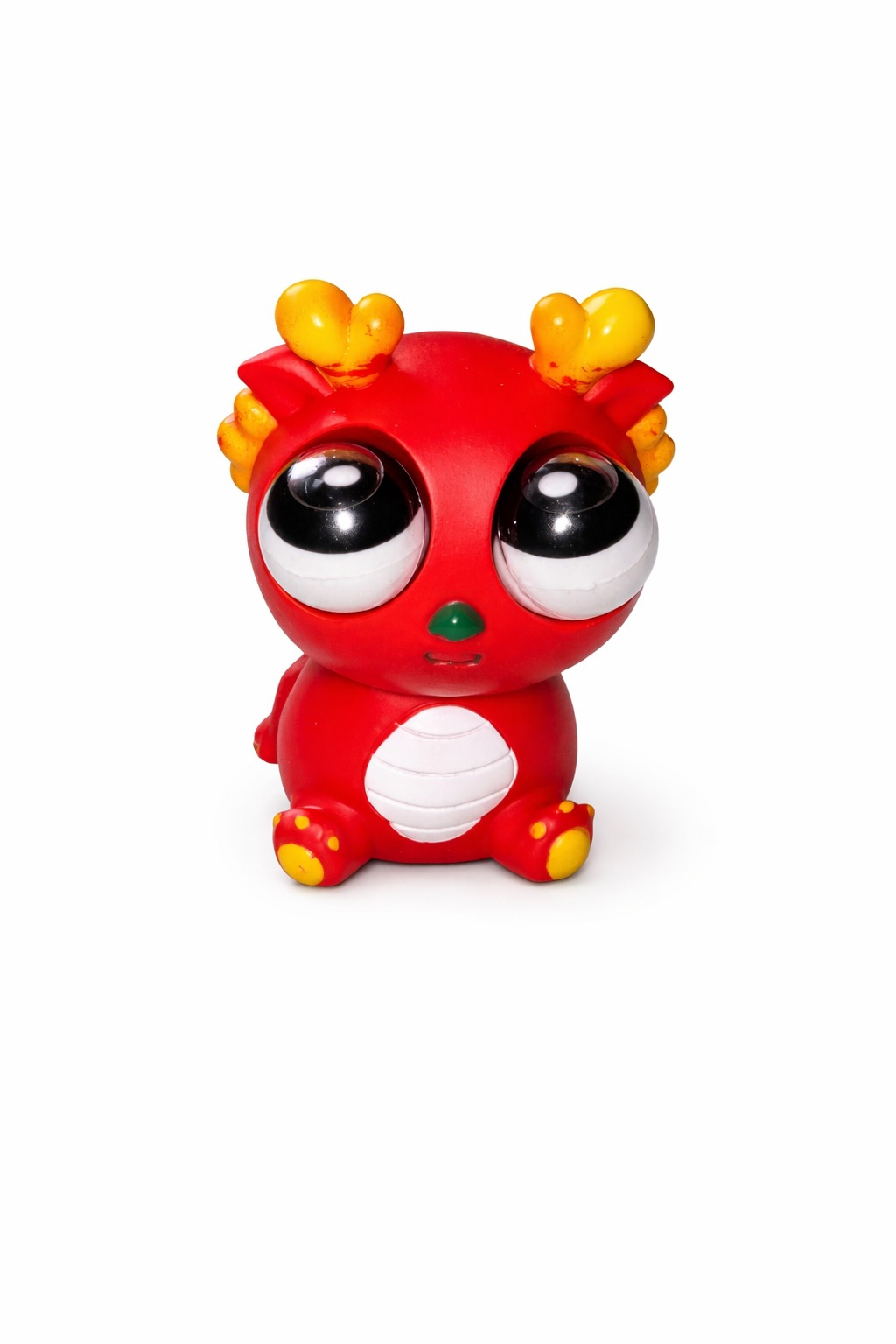 COD 0681- MUNECO ROJO DE OJITOS SALTONES