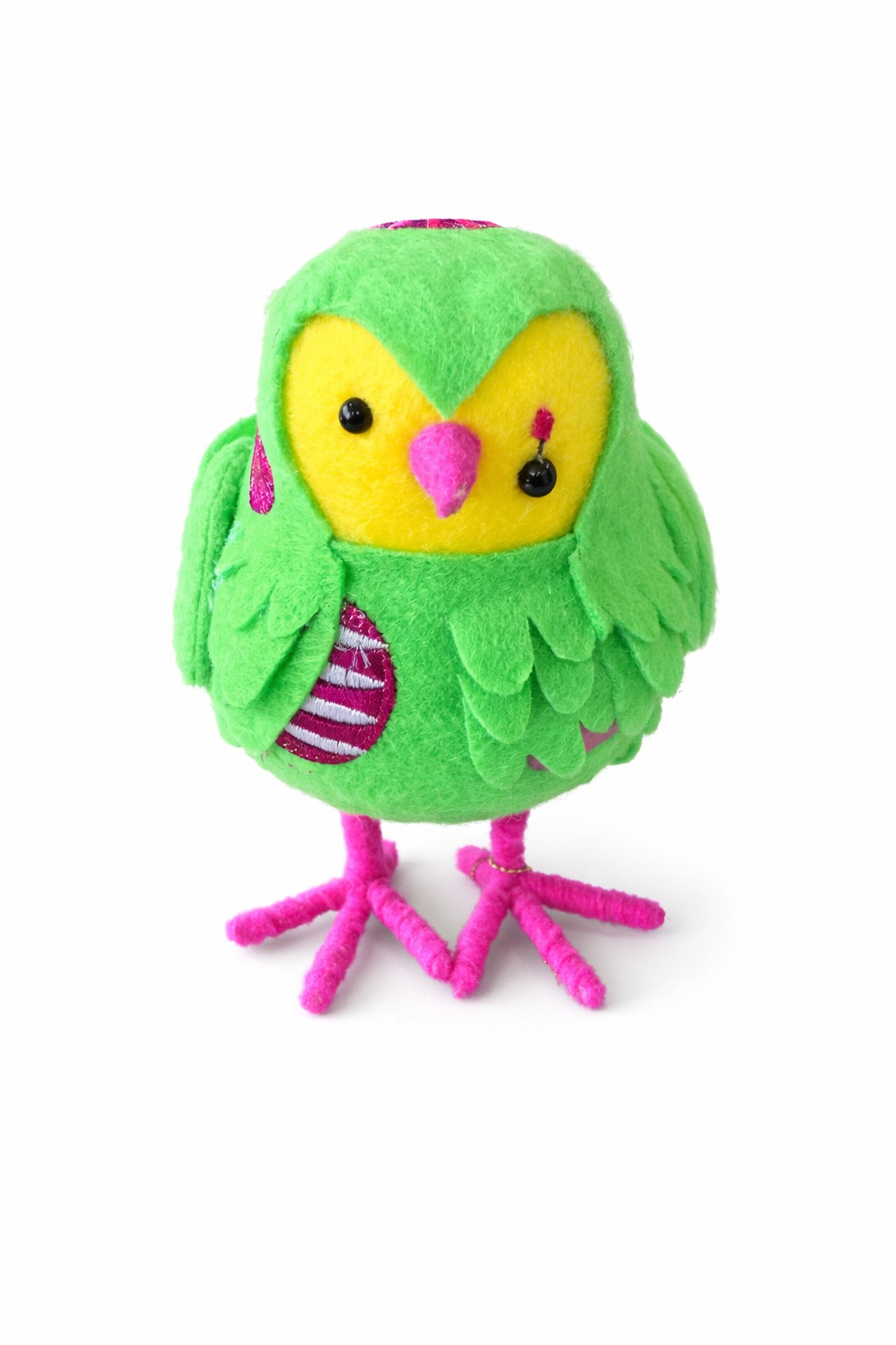 COD 0722- PAJARITO DE INTEIOR VERDE HALLOWEEN