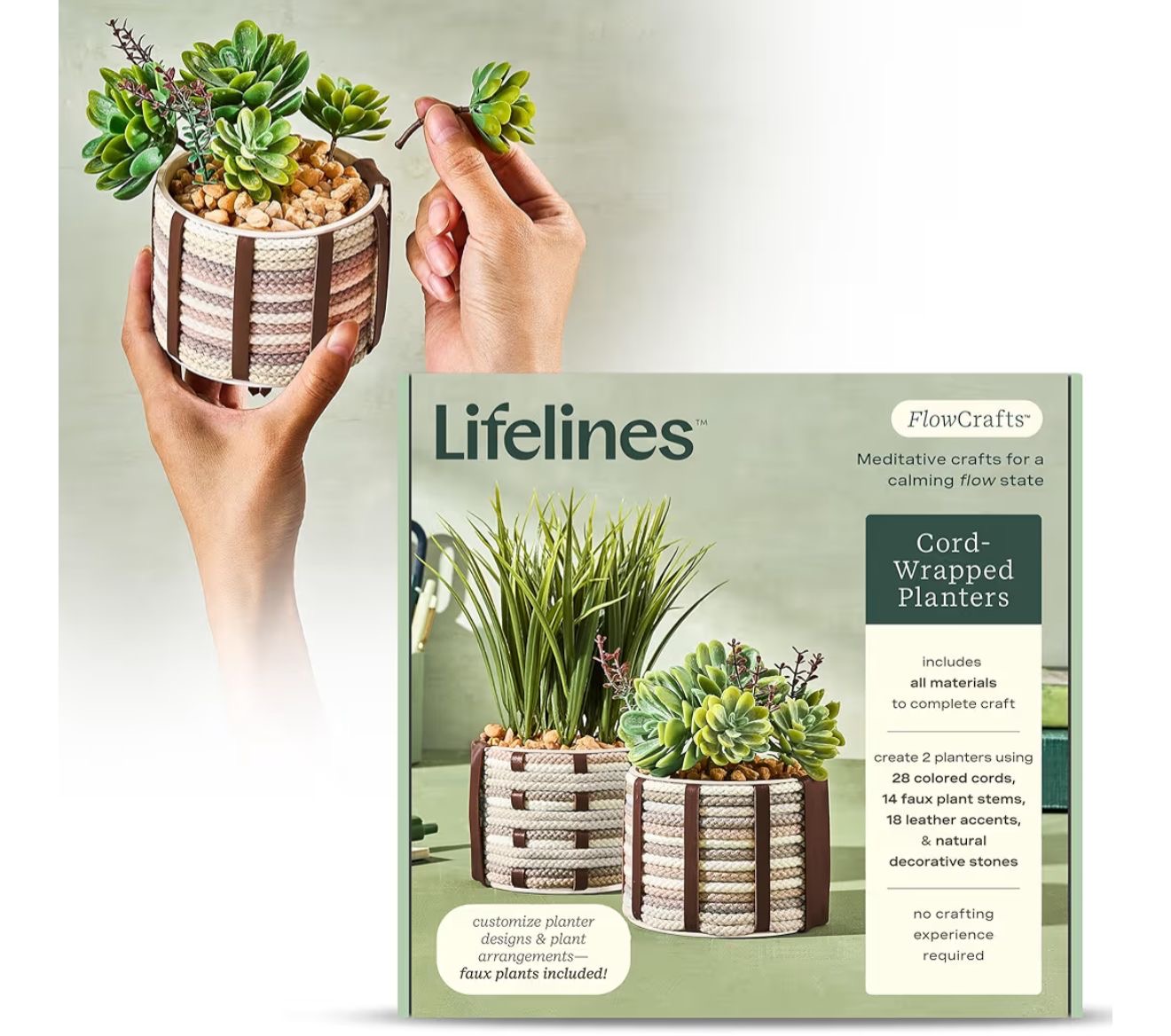 COD 0001 - MACETERO KIT 2 UNIDADES